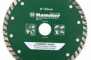 Диск алм. Hammer Flex 206-113 DB TB 150*22мм турбо