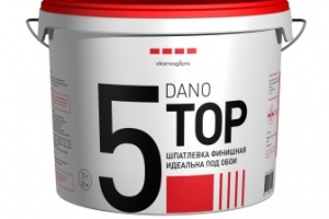 Шпатлевка DANO TOP 5 полимерная (16,5 кг) /48