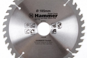 Диск пильный Hammer Flex 205-110 CSB WD 185мм*40*30/20мм по дереву