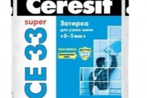 Затирка CERESIT CE 33 Comfort - Белая 01 (25 кг) /48