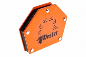Уголок магнитный для сварки WESTER WMCT50 829-006, углы 30°, 45°, 60°, 75°, 90°, 135°, 23кг