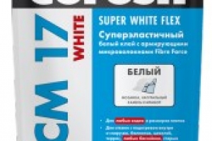 Клей для плитки CERESIT CM 17 Белый эластичный (5 кг) /4