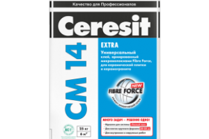 Клей для плитки CERESIT CM 14 EXTRA универсальный (25 кг) /48