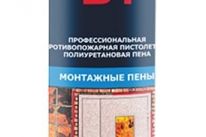 Пена монтажная противопожарная Bostik PRO В1огнестойкая (0,700л)