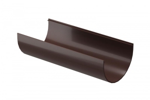 Premium желоб водосточный 3м (шоколад)