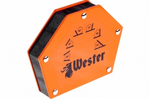Уголок магнитный для сварки WESTER WMCT75 829-007, углы 30°, 45°, 60°, 75°, 90°, 135°, 35кг