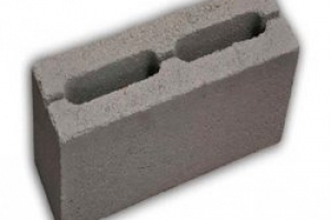 Блок перегородочный пустотелый цем. 90*188*390 мм (128)