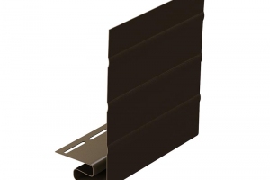 J-фаска (шоколад) для сайдинга Бренди(коричневый)(дл.-3050мм) (20 шт.)