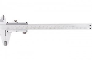 Штангенциркуль 200 мм, цена деления 0,02 мм, металлический, с глубиномером// MATRIX