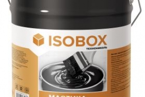 Мастика гидроизоляционная ISOBOX , ведро 22кг (36)