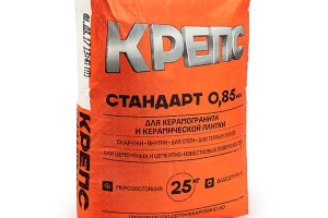 Клей для плитки КРЕПС Стандарт 0,85 (25 кг) /56